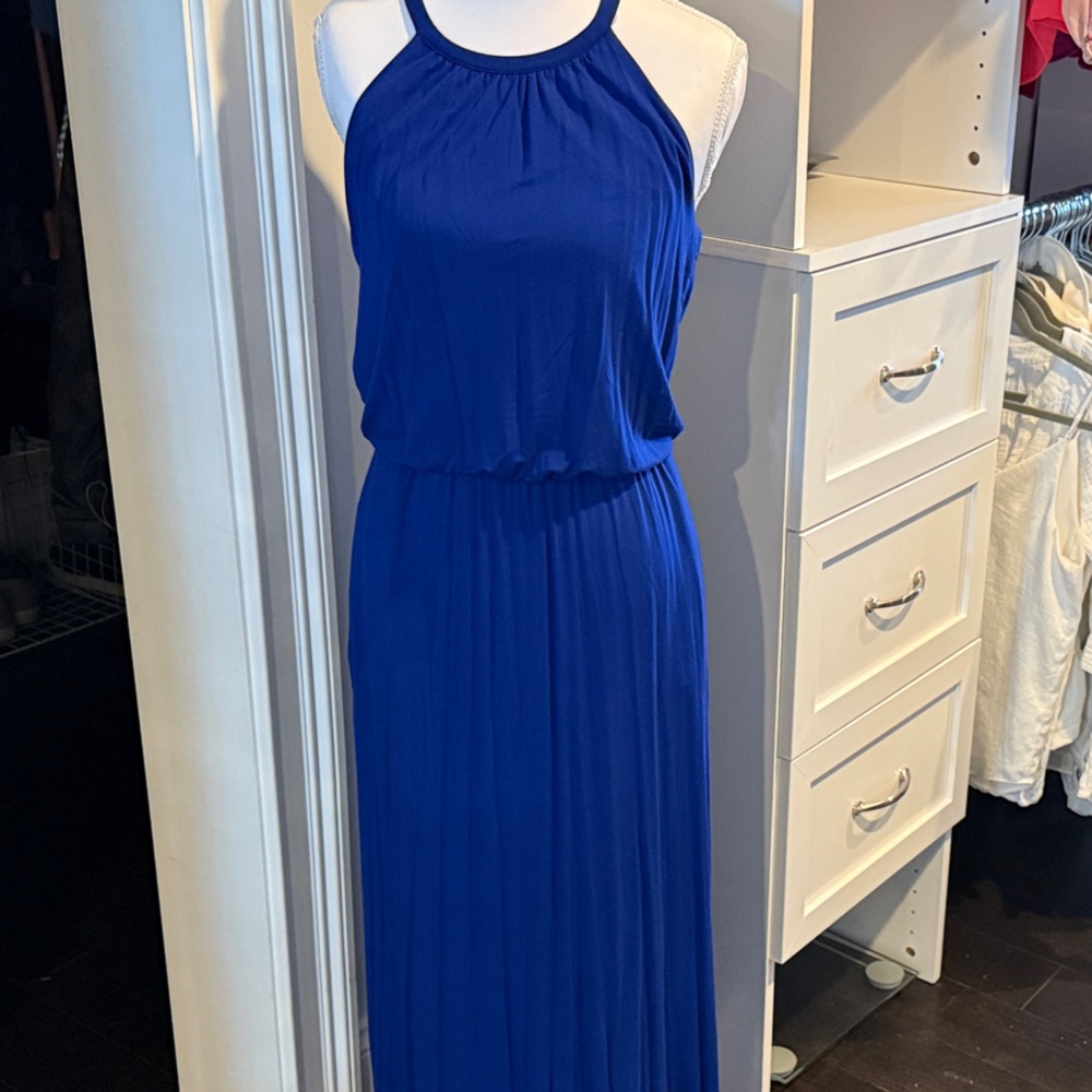 C&C California Sapphire Blue Maxi Dress